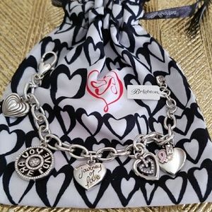 Brighten Brand New Silver Charm Bracelet it's gorg